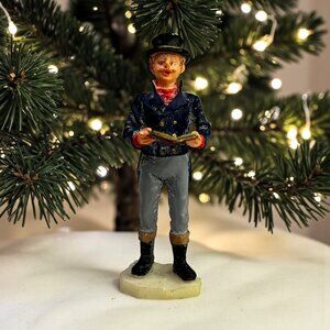 Lemax Caroller Man Colonial Village Christmas Village Figurine 1999